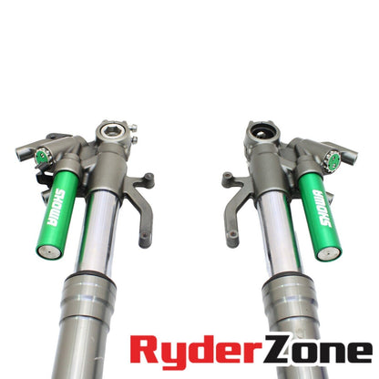 2016 - 2020 KAWASAKI NINJA ZX10R FORKS FRONT SUSPENSION SHOCK SET TRIPLE TREE OE