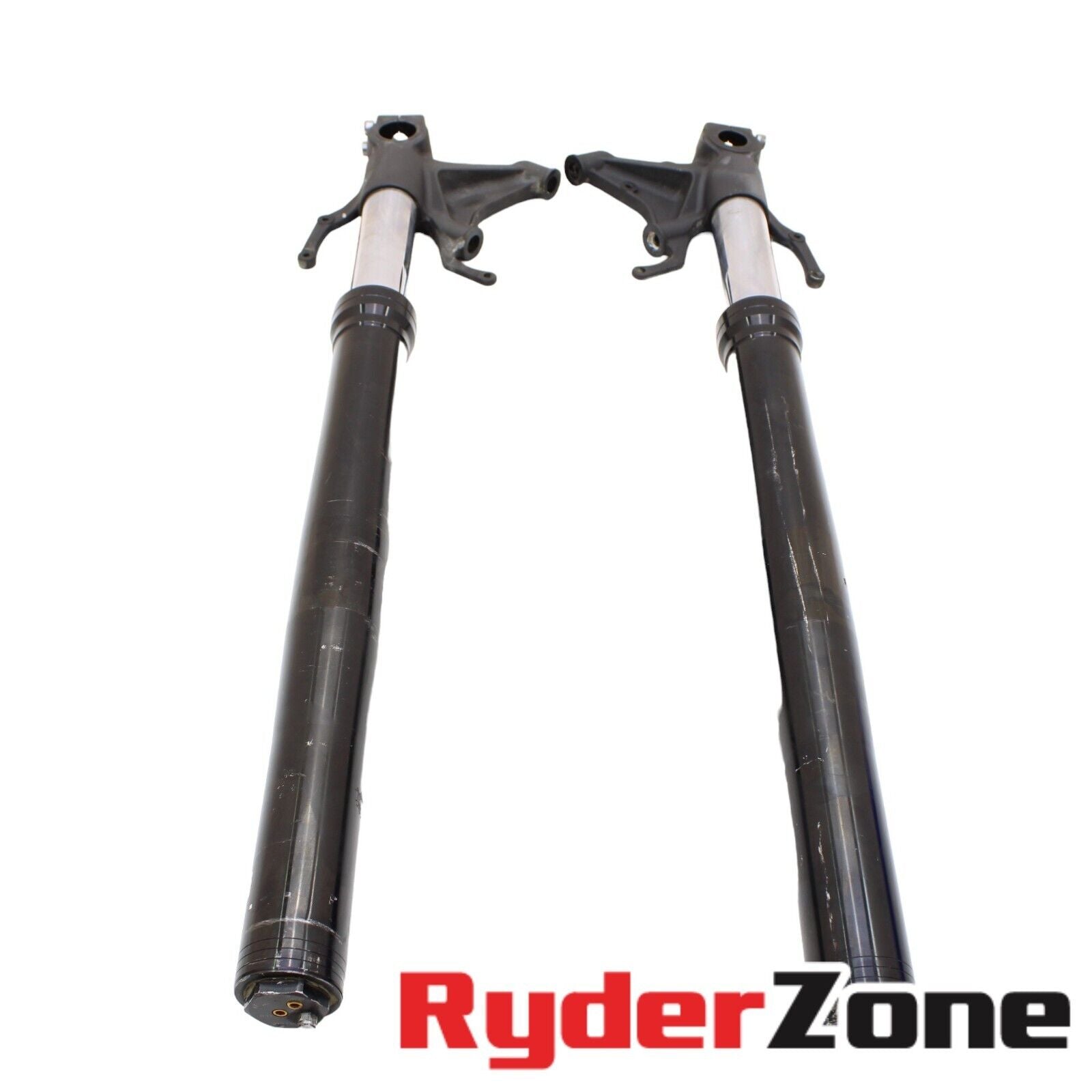 2022 - 2024 YAMAHA YZF R1 FORKS FRONT SUSPENSION TUBES BLACK STOCK STR ...