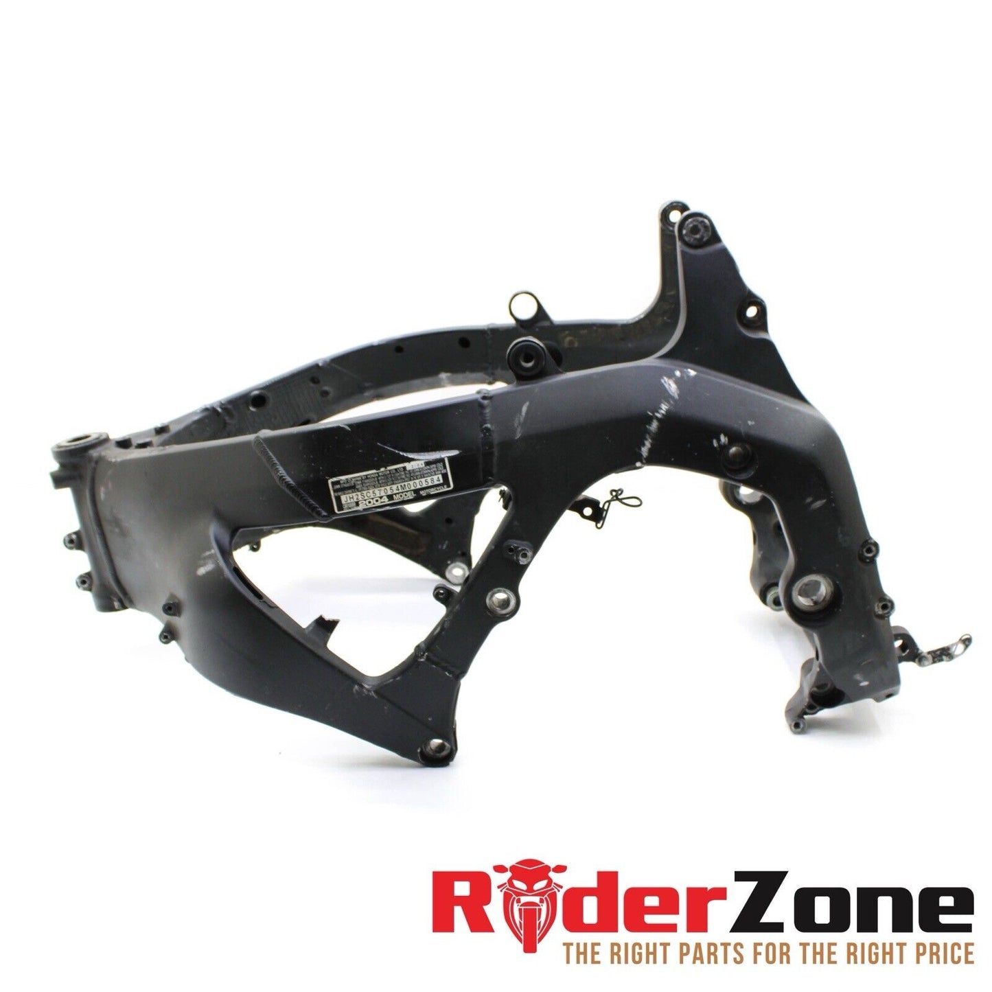 2004 2005 HONDA CBR1000RR FRAME CHASSIS ENGINE CRADDLE BLACK STRAIGHT