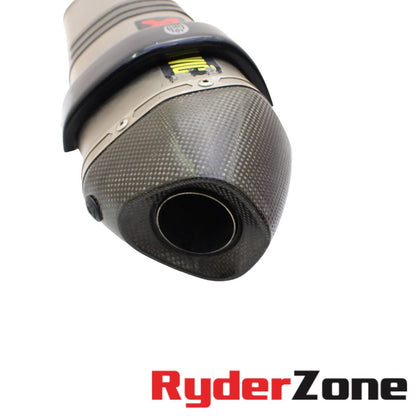 2008 - 2011 KTM 690 SMC AKRAPOVIC EXHAUST MUFFLER END PIECE SLIP ON CARBON FIBER