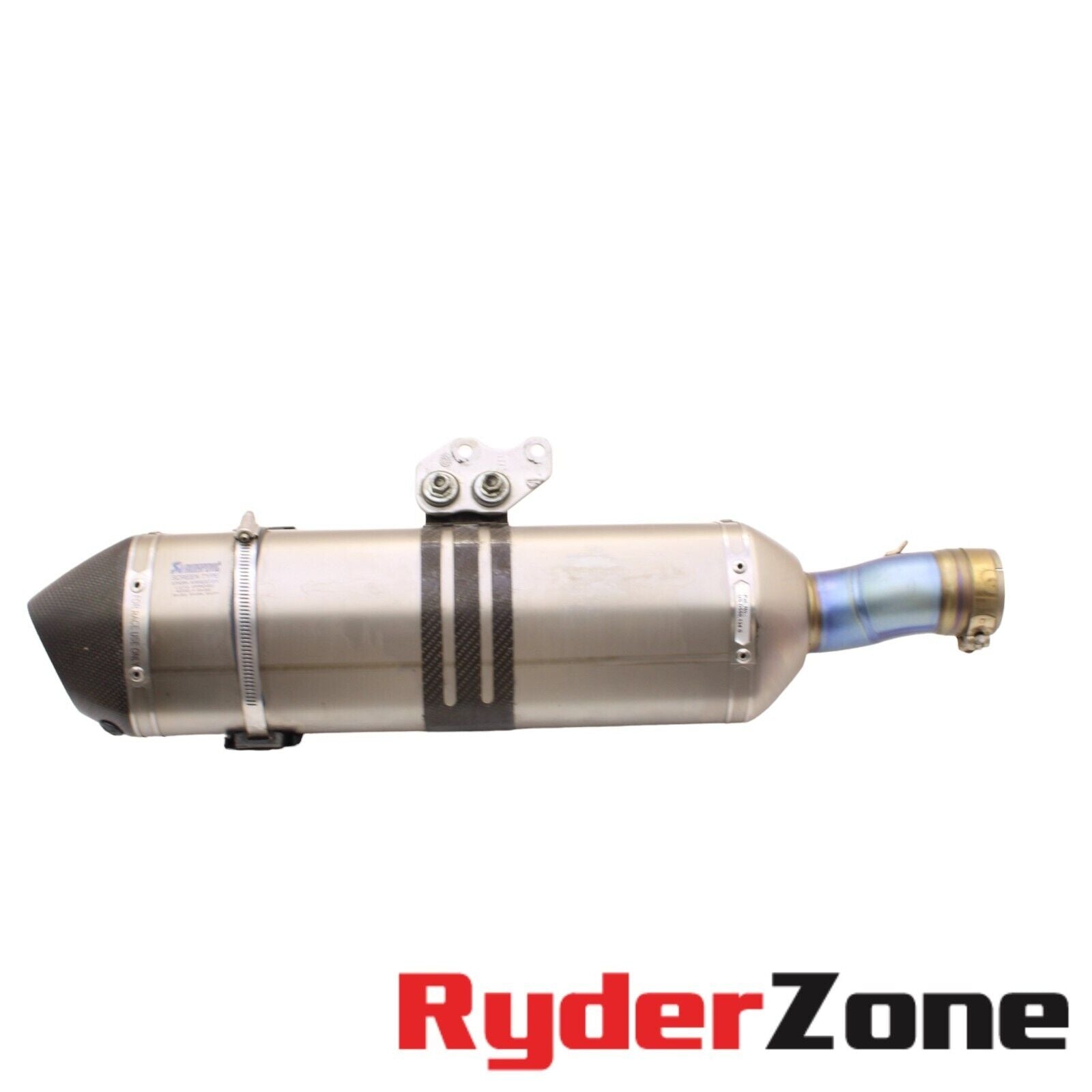 2008 2011 KTM 690 SMC AKRAPOVIC EXHAUST MUFFLER END PIECE SLIP ON CA RyderZone