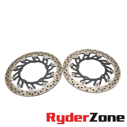 2015 - 2024 YAMAHA YZF R1 R1M FRONT BRAKE ROTORS STRAIGHT *AFTERMARKET*