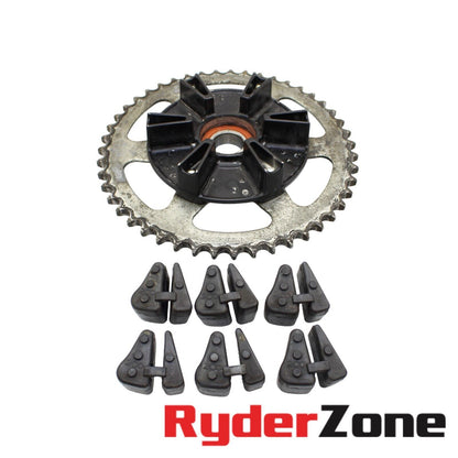 2015 - 2019 YAMAHA YZF R1 R1S R1M SPROCKET HUB DAMPER CUSHIONS SILVER STOCK