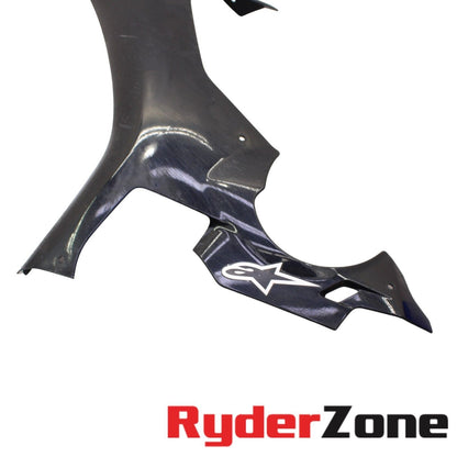 2015 - 2019 YAMAHA YZF R1 MID FAIRING SET SIDE COWL PLASTIC BLACK STOCK