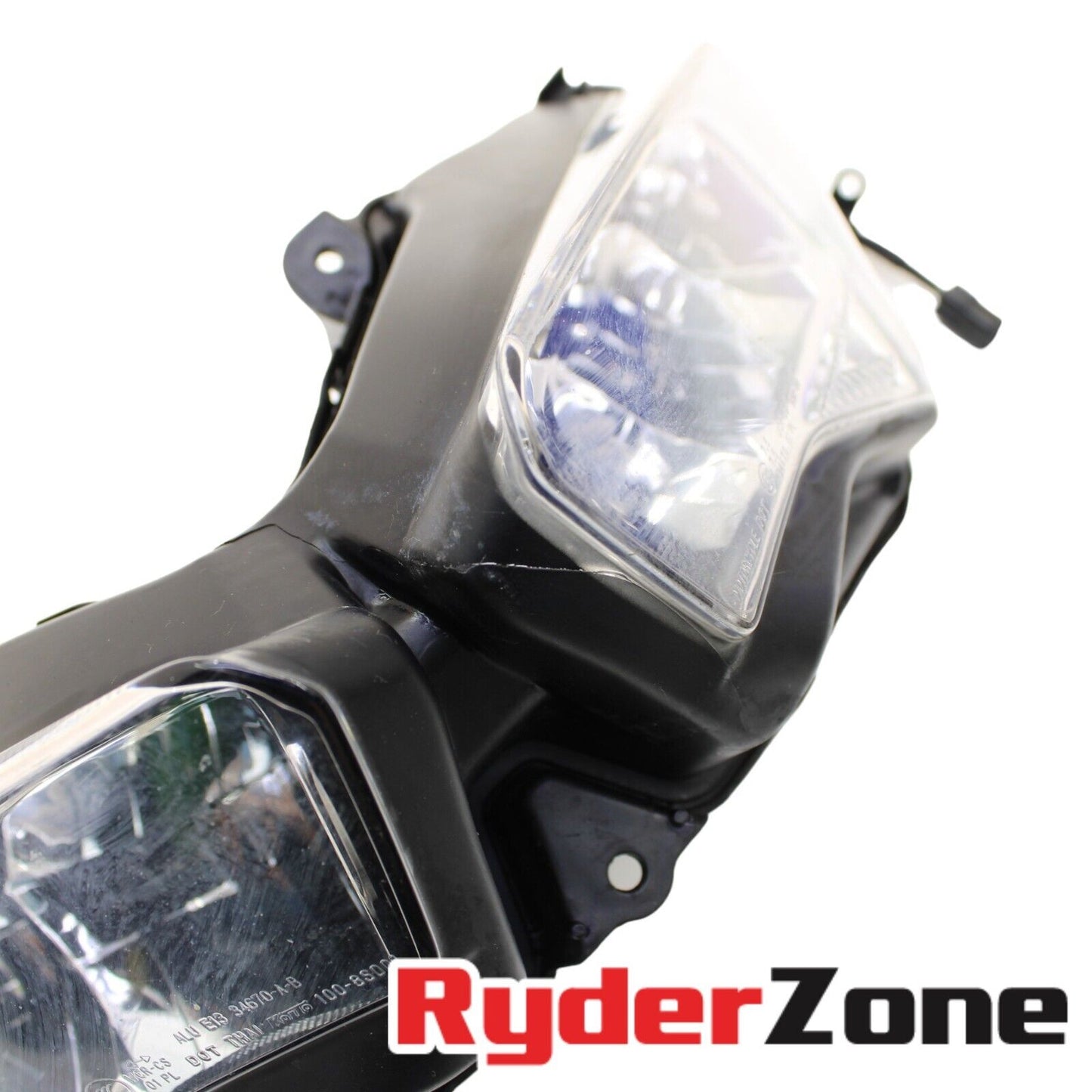 2019 - 2023 KAWASAKI NINJA ZX6R HEADLIGHT FRONT HEAD LAMP HOUSING *DAMAGED*