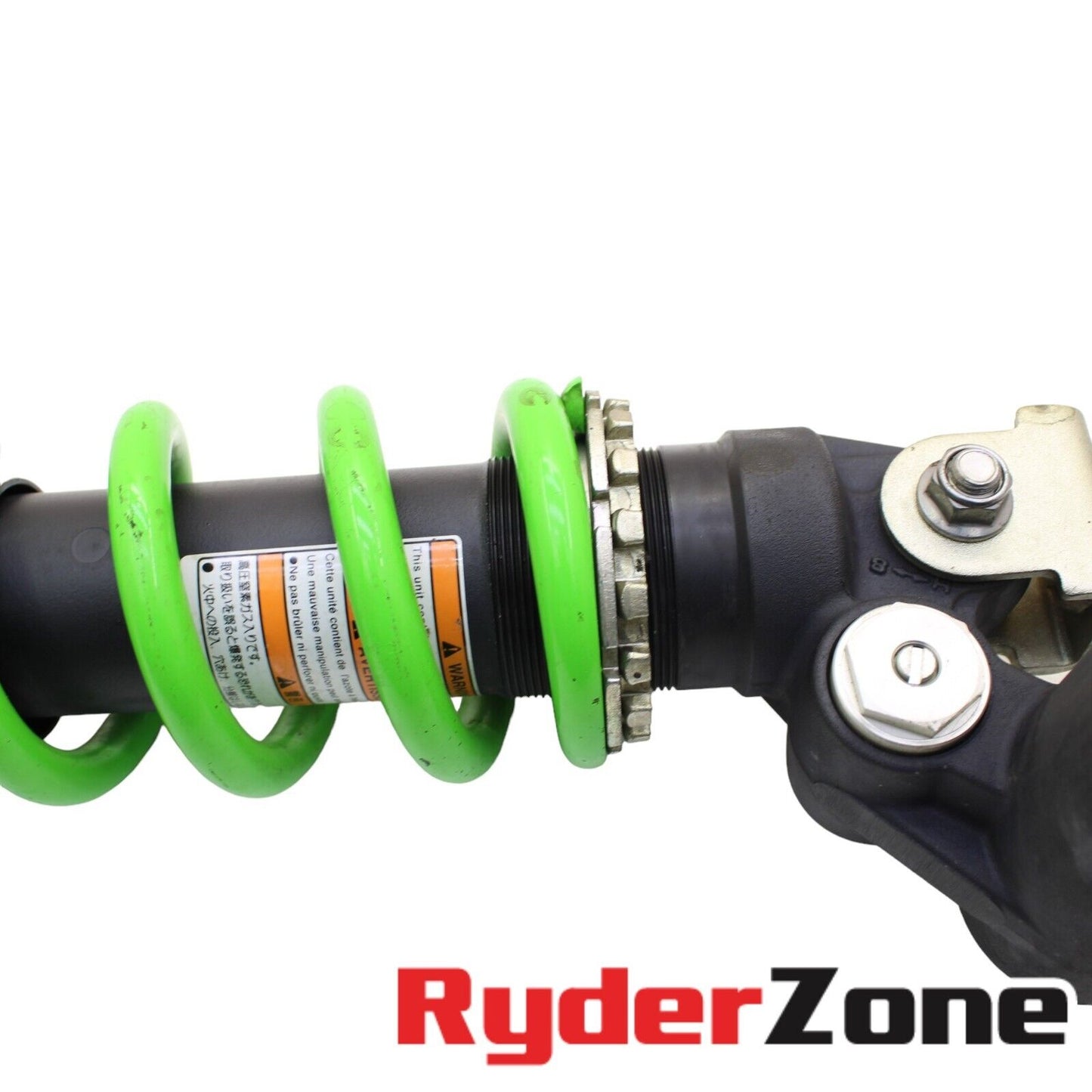 2019 - 2023 KAWASAKI NINJA ZX6R REAR SHOCK ABSORBER BACK SUSPENSION GREEN SPRING