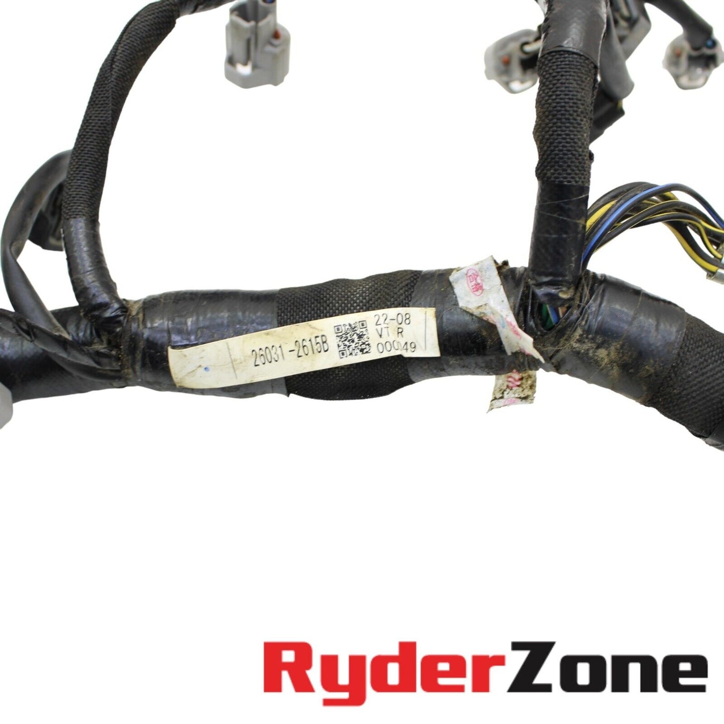 2019 - 2023 KAWASAKI NINJA ZX6R WIRING HARNESS ENGINE MOTOR WIRE LOOM BLACK OEM