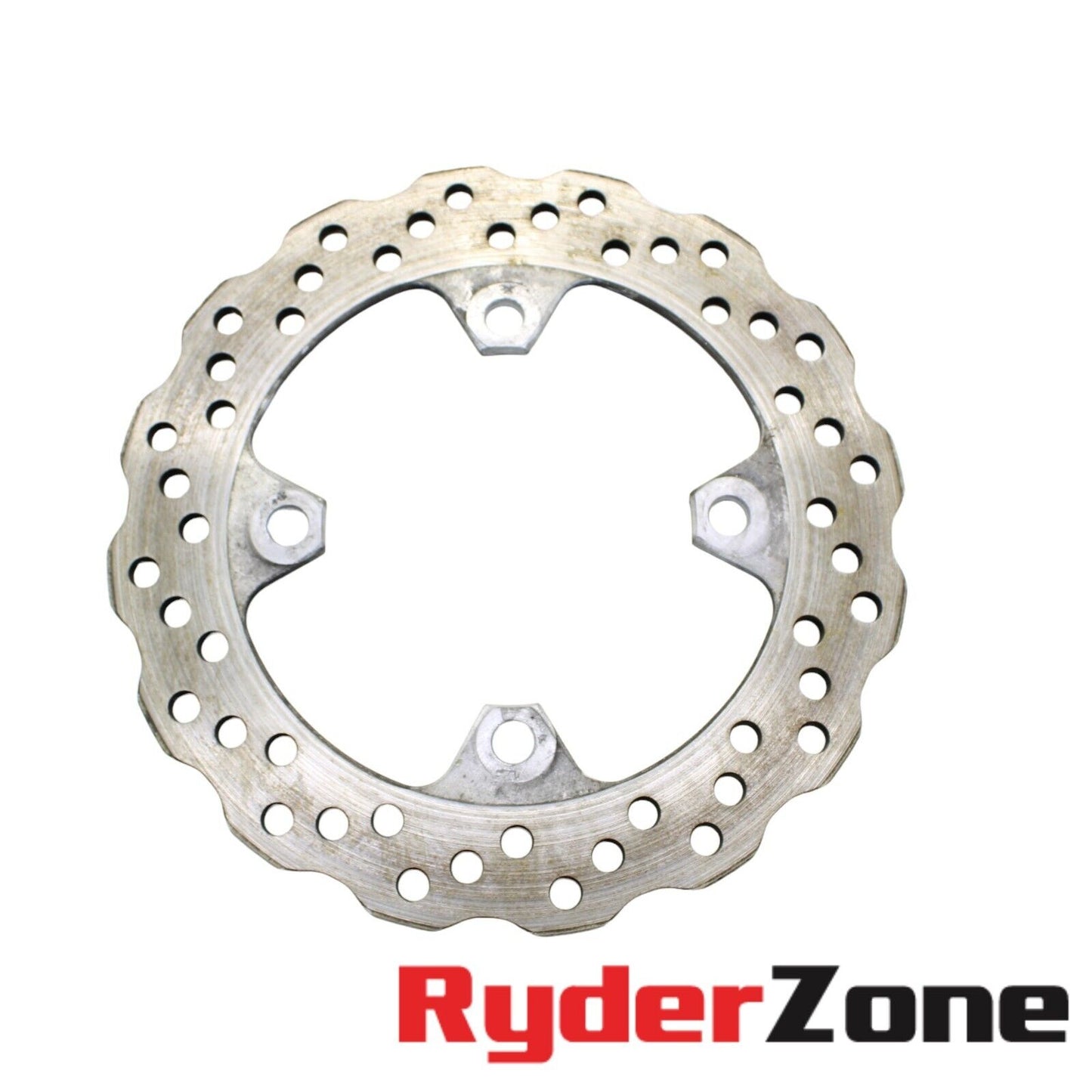 2019 - 2023 KAWASAKI NINJA ZX6R REAR BRAKE ROTOR DISC SILVER STRAIGHT