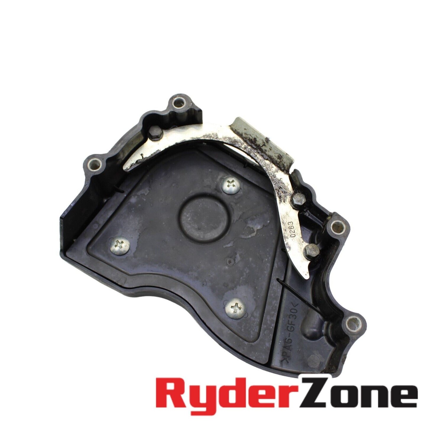 2019 - 2023 KAWASAKI NINJA ZX6R SPROCKET COVER ENGINE PLASTIC BLACK HARDWARE