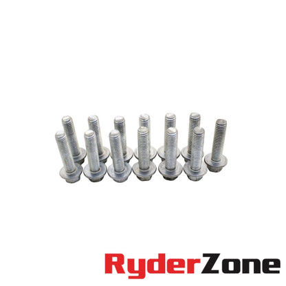 2016 - 2020 KAWASAKI NINJA ZX10R TORNILLOS DE LA CUBIERTA INFERIOR DEL CÁRTER DE ACEITE HARDWARE DEL MOTOR 