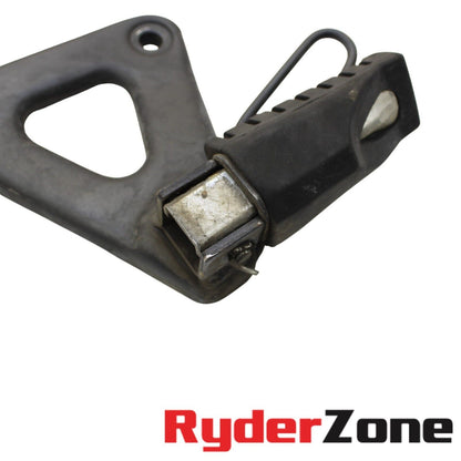 2008 - 2018 KAWASAKI KLR650 PASSENGER FOOTREST REAR LEFT RIGHT BLACK FOOTPEG