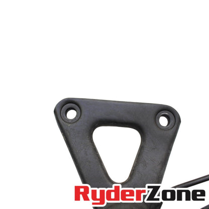 2008 - 2018 KAWASAKI KLR650 PASSENGER FOOTREST REAR LEFT RIGHT BLACK FOOTPEG