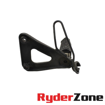 2008 - 2018 KAWASAKI KLR650 PASSENGER FOOTREST REAR LEFT RIGHT BLACK FOOTPEG