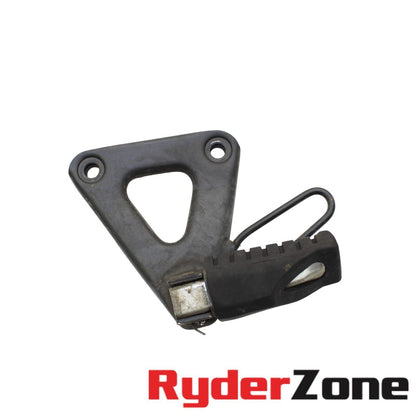 2008 - 2018 KAWASAKI KLR650 PASSENGER FOOTREST REAR LEFT RIGHT BLACK FOOTPEG