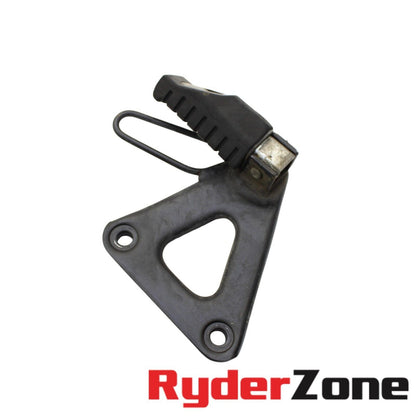 2008 - 2018 KAWASAKI KLR650 PASSENGER FOOTREST REAR LEFT RIGHT BLACK FOOTPEG