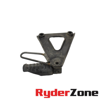 2008 - 2018 KAWASAKI KLR650 PASSENGER FOOTREST REAR LEFT RIGHT BLACK FOOTPEG