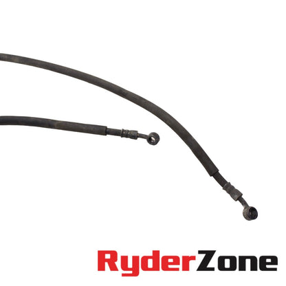 2008 - 2018 KAWASAKI KLR650 BRAKE HOSES FRONT REAR CALIPER LINES RUBBER STOCK