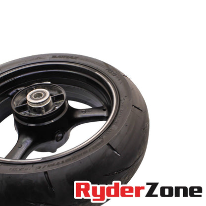 2017 - 2024 KAWASAKI NINJA ZX10R REAR WHEEL BACK STRAIGHT RIM BRIDGESTONE TIRE