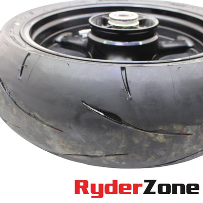 2017 - 2024 KAWASAKI NINJA ZX10R REAR WHEEL BACK STRAIGHT RIM BRIDGESTONE TIRE