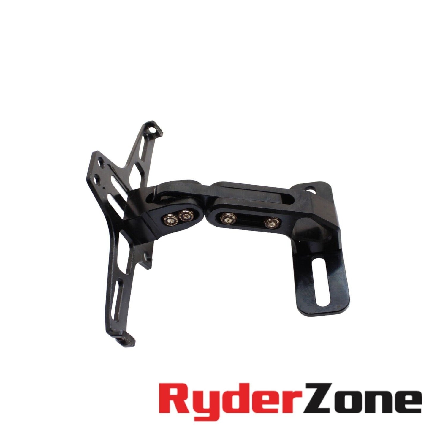 2006 - 2011 KAWASAKI NINJA ZX14 LICENSE PLATE MOUNT BRACKET STRAIGHT BLACK