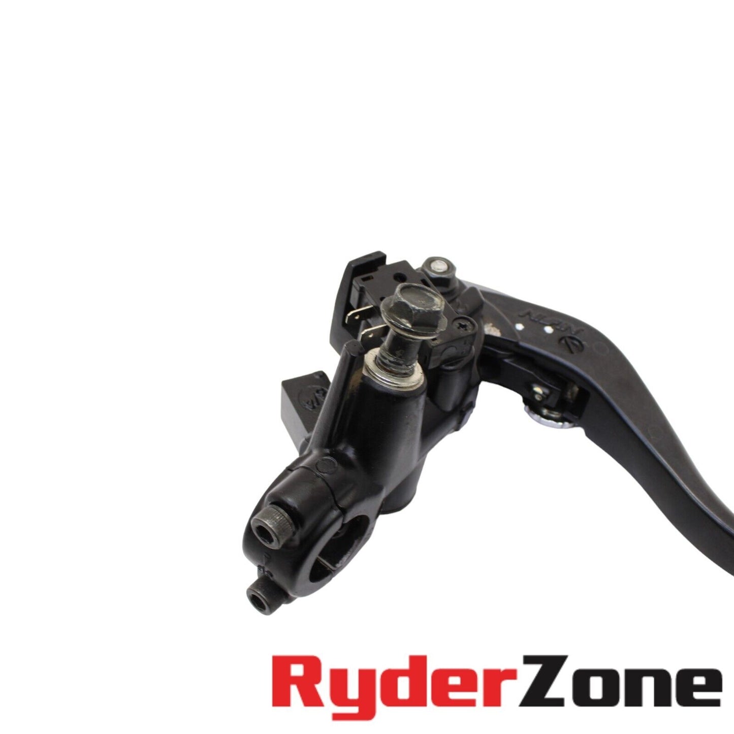 06 - 2011 KAWASAKI NINJA ZX14 CLUTCH MASTER CYLINDER HYDRAULIC LEFT BLACK LEVER