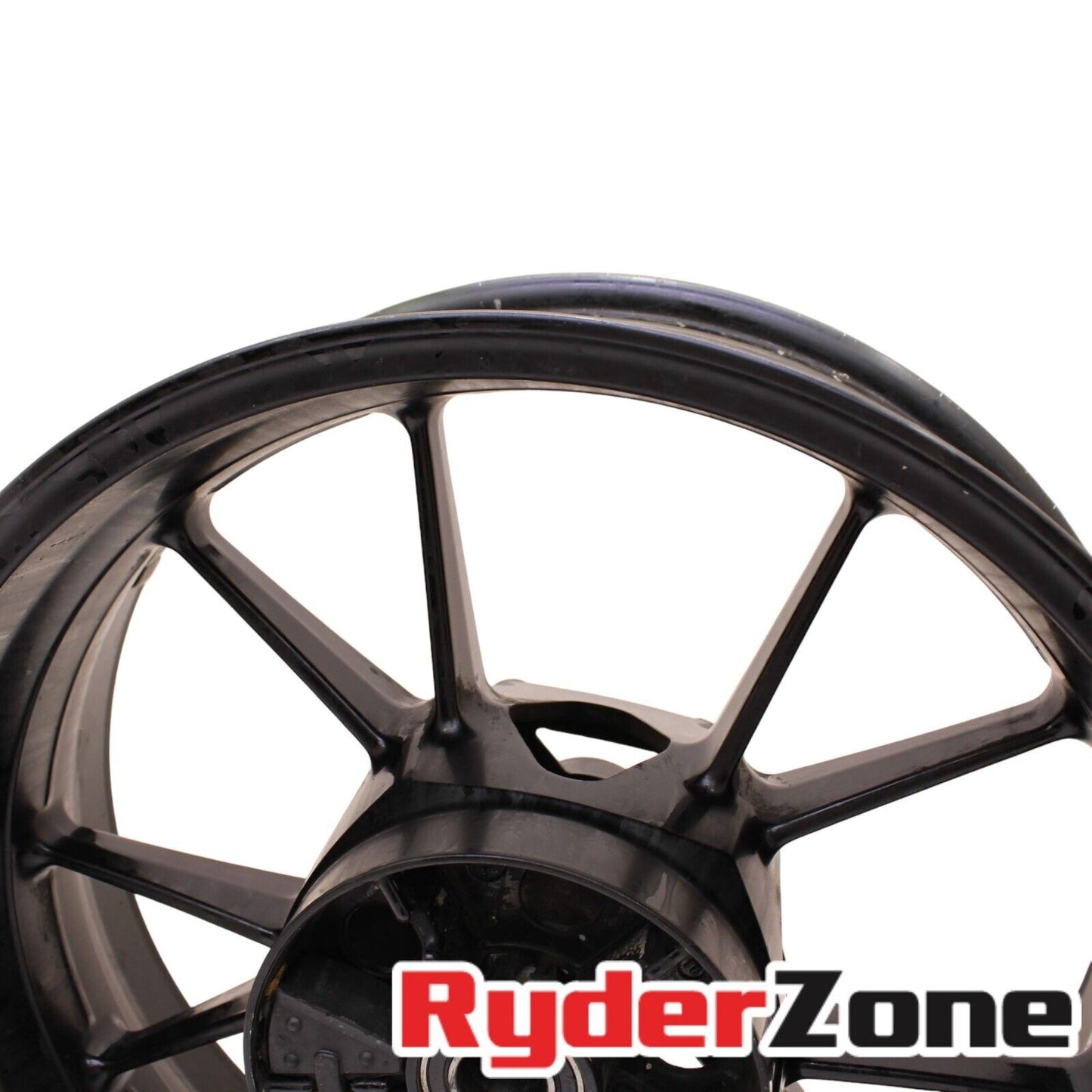 2009 - 2014 BMW S1000RR REAR RIM WHEEL BACK STRAIGHT BLACK