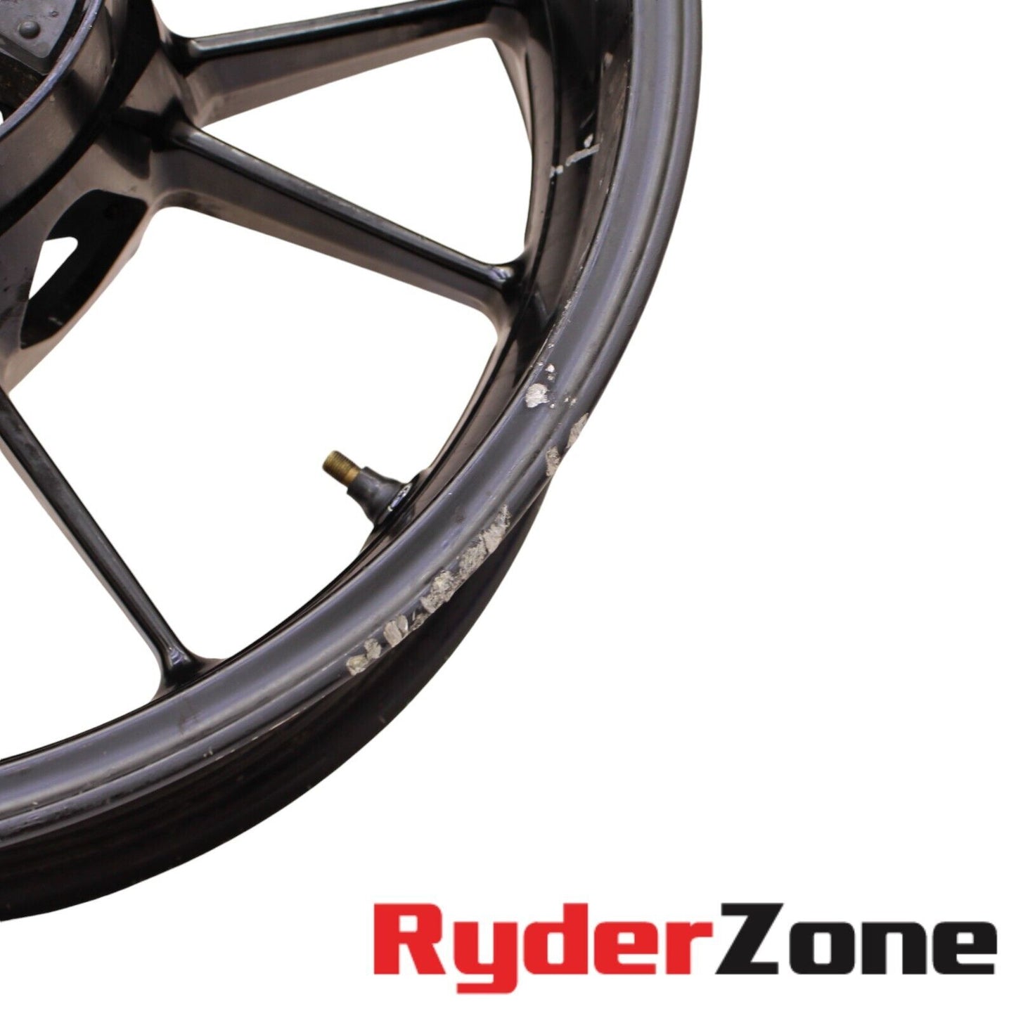 2009 - 2014 BMW S1000RR REAR RIM WHEEL BACK STRAIGHT BLACK