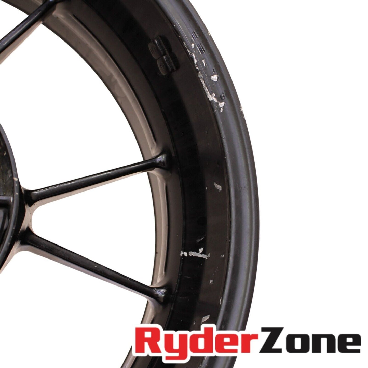 2009 - 2014 BMW S1000RR REAR RIM WHEEL BACK STRAIGHT BLACK