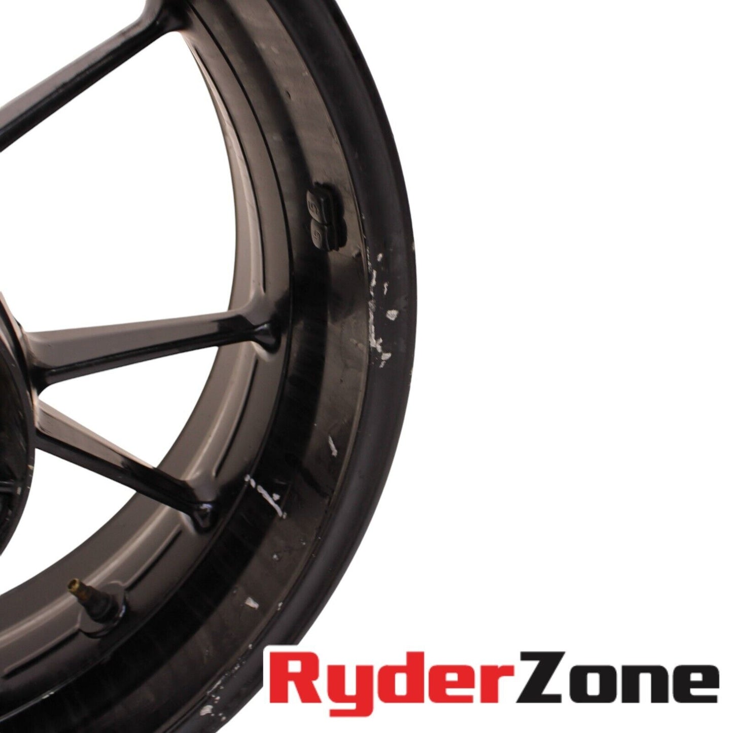 2009 - 2014 BMW S1000RR REAR RIM WHEEL BACK STRAIGHT BLACK