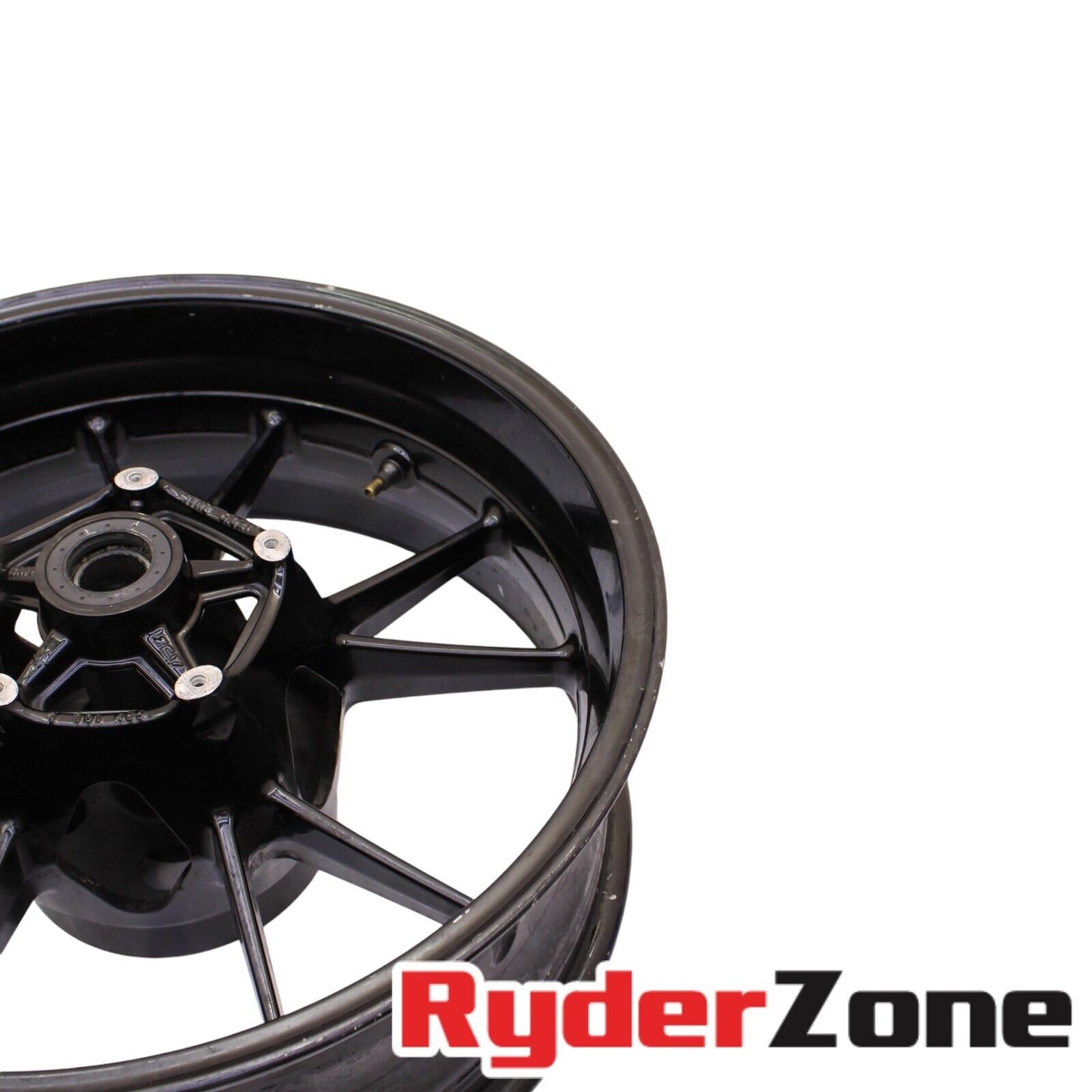 2009 - 2014 BMW S1000RR REAR RIM WHEEL BACK STRAIGHT BLACK