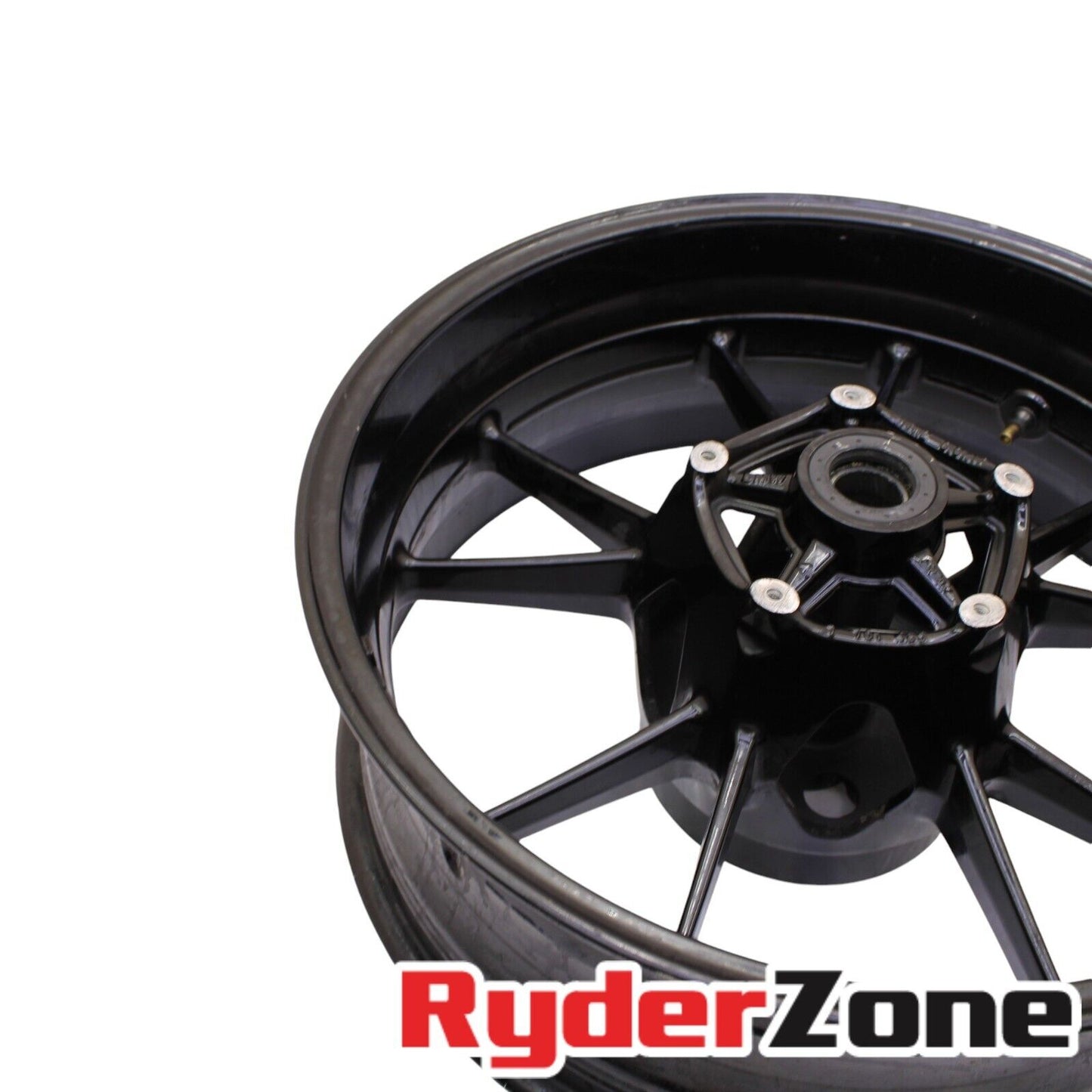 2009 - 2014 BMW S1000RR REAR RIM WHEEL BACK STRAIGHT BLACK