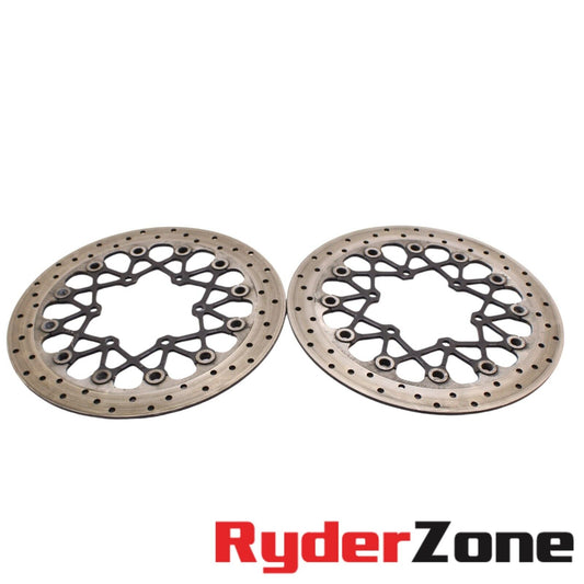 2011 - 2024 SUZUKI GSXR600 GSXR750 FRONT BRAKE ROTORS DISCS LEFT RIGHT STRAIGHT