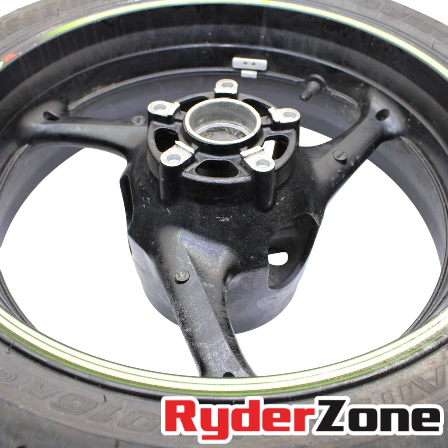 2011 - 2024 SUZUKI GSXR600 GSXR750 REAR WHEEL RIM BLACK STOCK