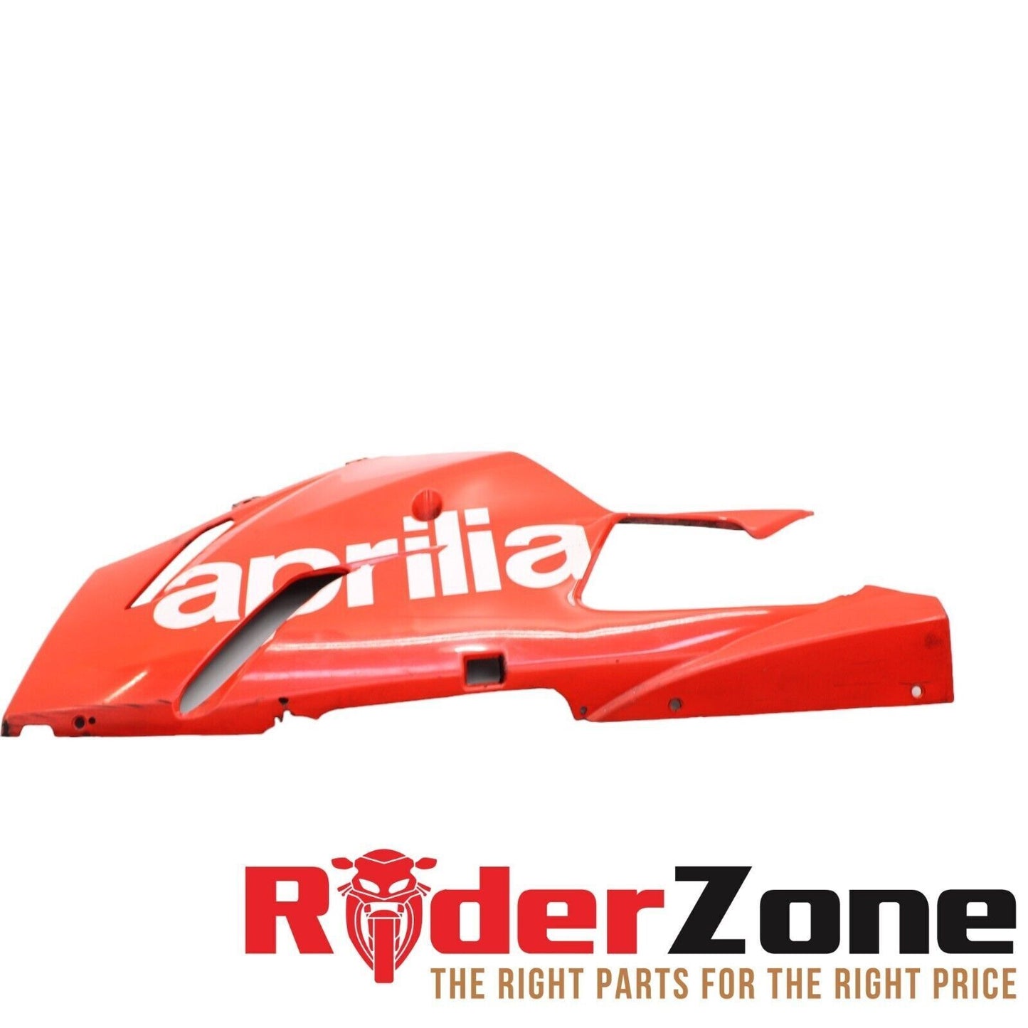 2004 - 2008 APRILIA RSV1000R LEFT BELLY FAIRING RED PLASTIC RED