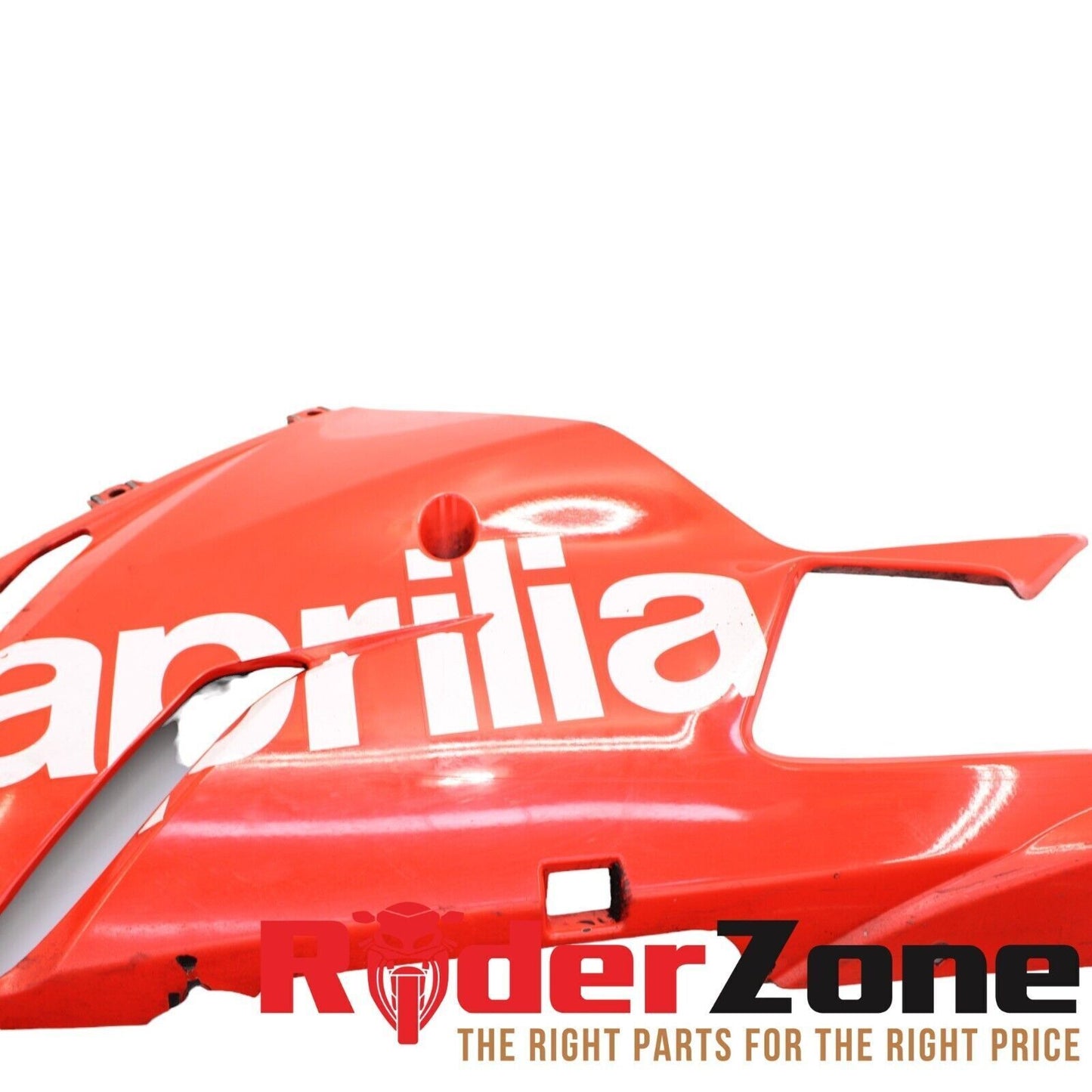 2004 - 2008 APRILIA RSV1000R LEFT BELLY FAIRING RED PLASTIC RED