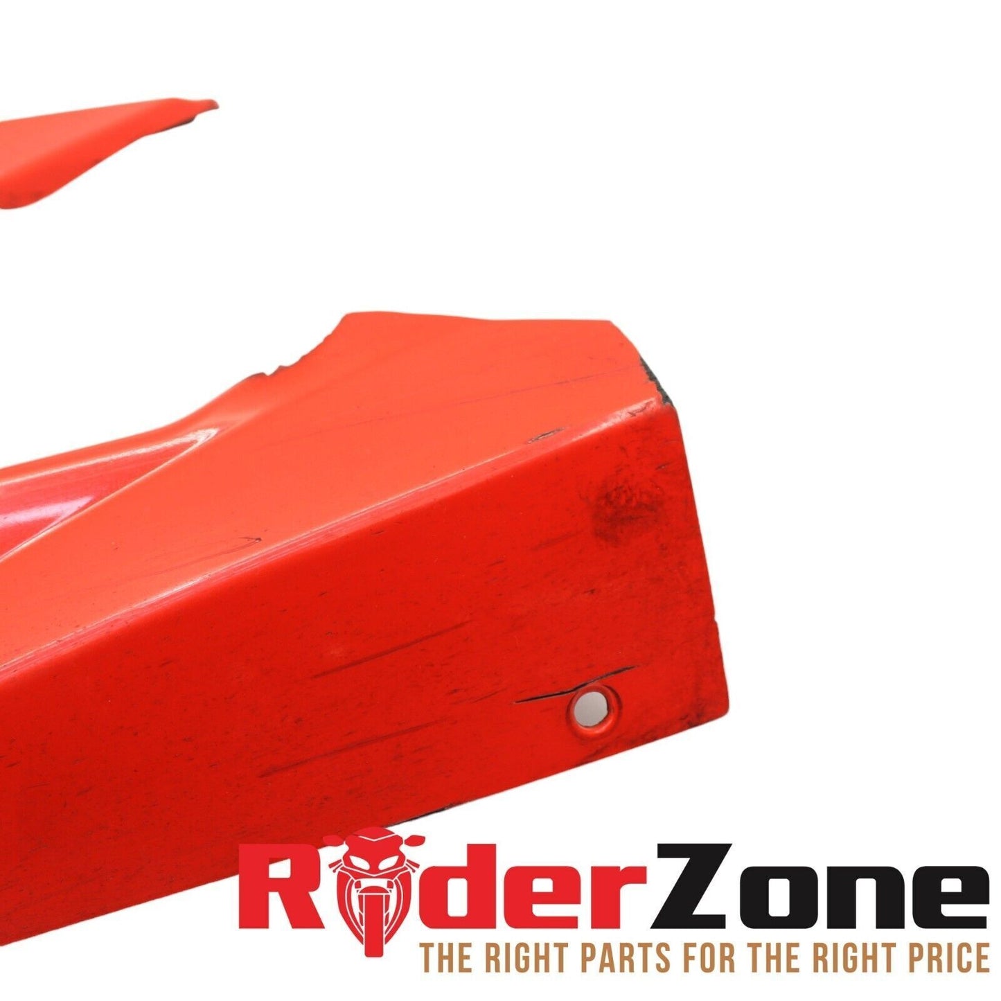 2004 - 2008 APRILIA RSV1000R LEFT BELLY FAIRING RED PLASTIC RED