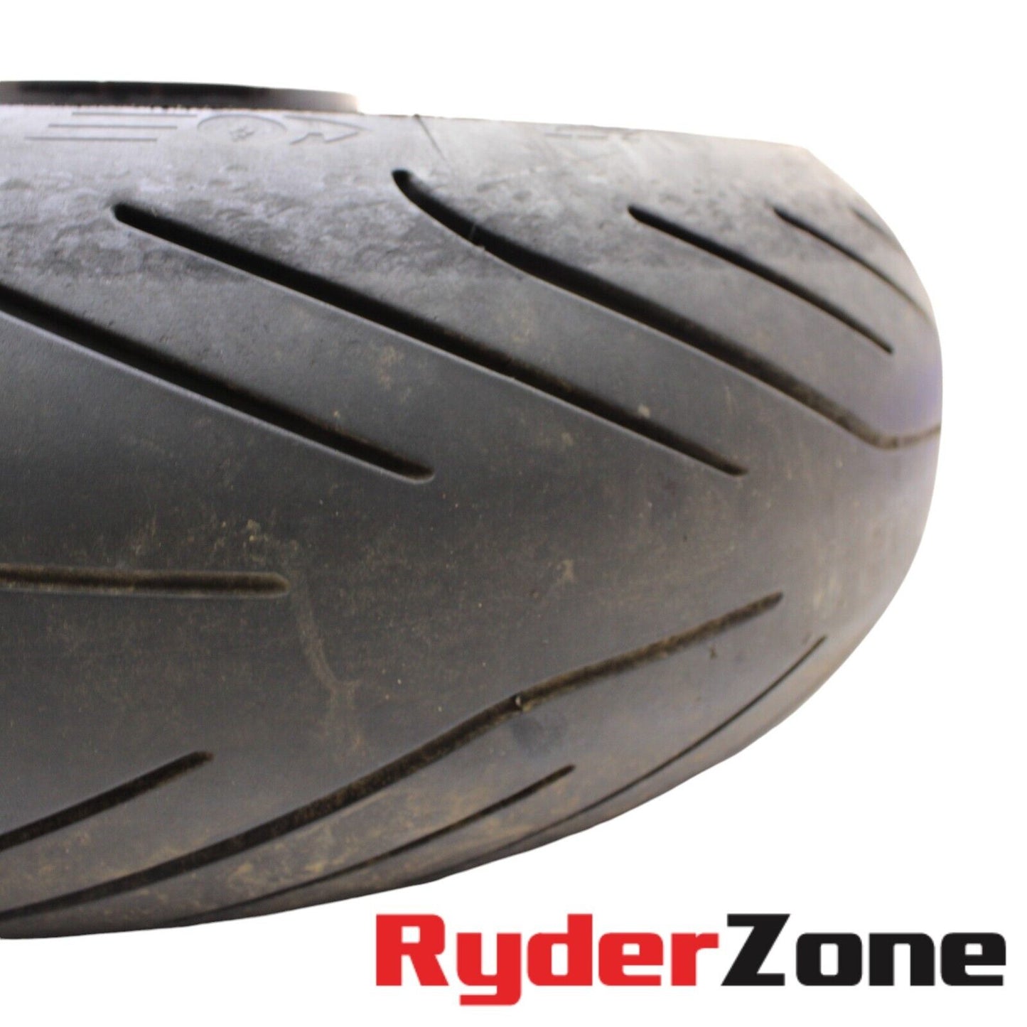 2008 - 2020 SUZUKI HAYABUSA REAR WHEEL BACK RIM BLACK MICHELIN TIRE STRAIGHT