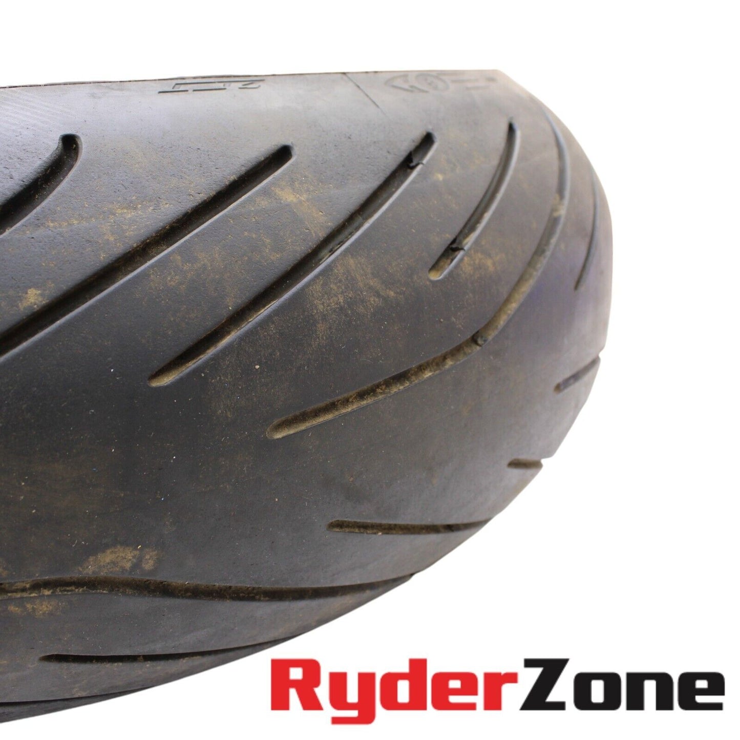 2008 - 2020 SUZUKI HAYABUSA REAR WHEEL BACK RIM BLACK MICHELIN TIRE STRAIGHT