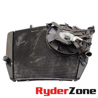 2009 - 2016 SUZUKI GSXR 1000 RADIATOR ENGINE COOLER MOTOR COOLING FAN *BENT*