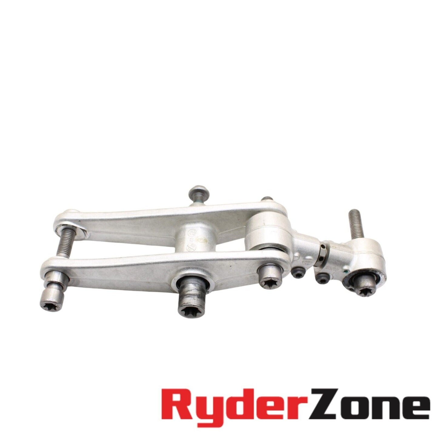 2020 - 2023 BMW S1000RR DOGBONE SUSPENSION DOG BONE STRAIGHT SILVER REAR LINKAGE