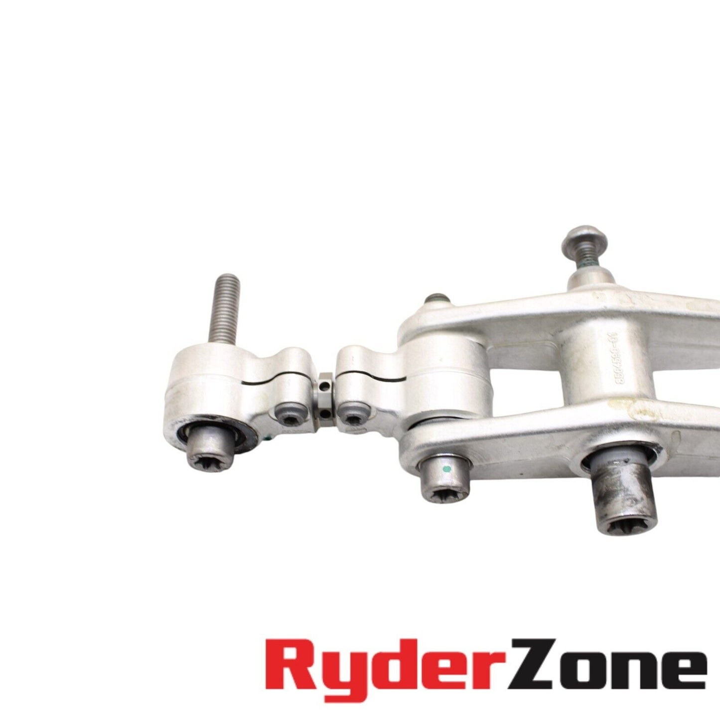 2020 - 2023 BMW S1000RR DOGBONE SUSPENSION DOG BONE STRAIGHT SILVER REAR LINKAGE