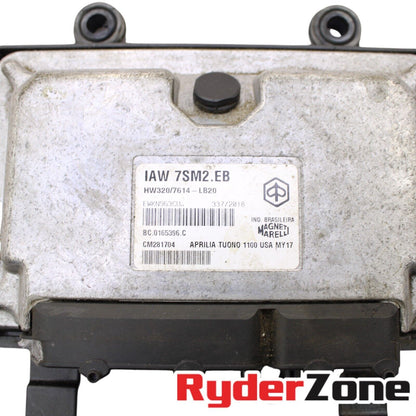 2015 - 2019 APRILIA TUONO V4 ECU ENGINE CONTROL UNIT MODULE IAW 7SM2.EB