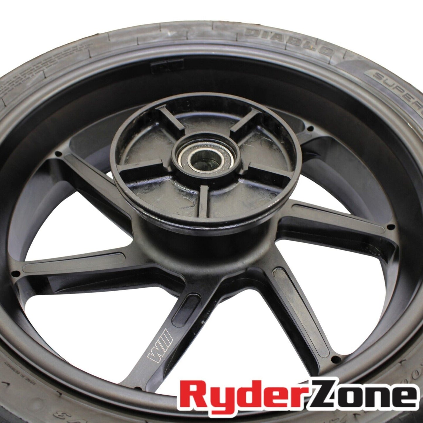 2020 - 2023 BMW S1000RR REAR WHEEL FORGED RIM PIRELLI TIRE BACK RIM STRAIGHT