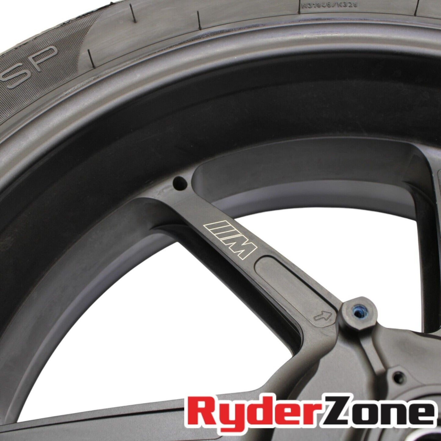 2020 - 2023 BMW S1000RR REAR WHEEL FORGED RIM PIRELLI TIRE BACK RIM STRAIGHT