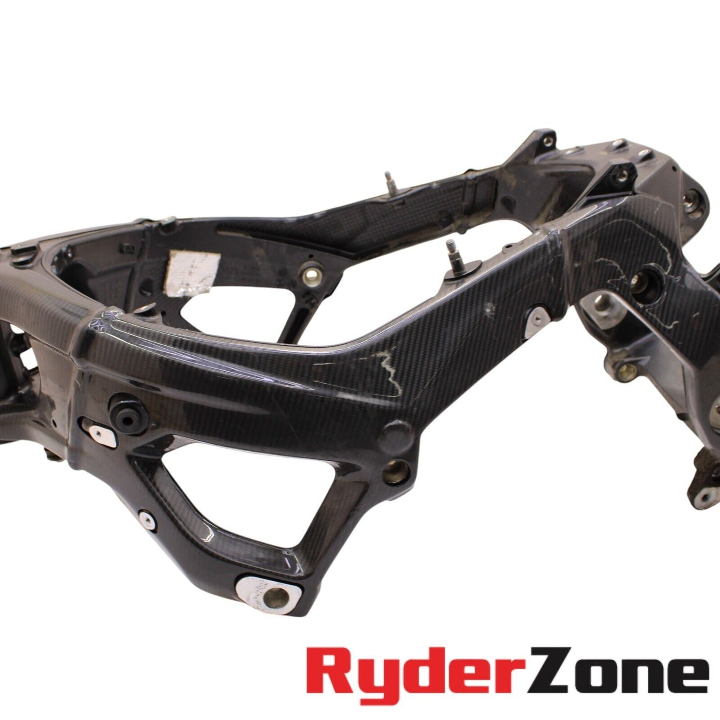 2020 - 2023 BMW S1000RR FRAME CHASSIS STRAIGHT BLACK CARBON FIBER COVER