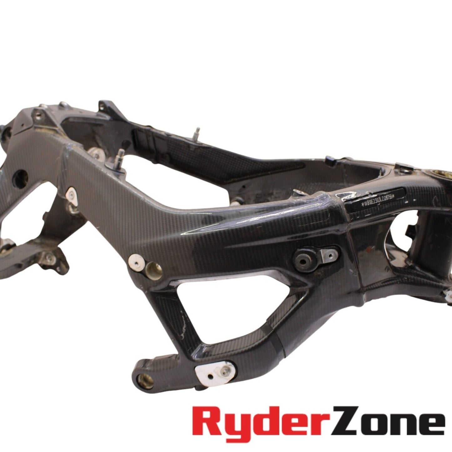 2020 - 2023 BMW S1000RR FRAME CHASSIS STRAIGHT BLACK CARBON FIBER COVER