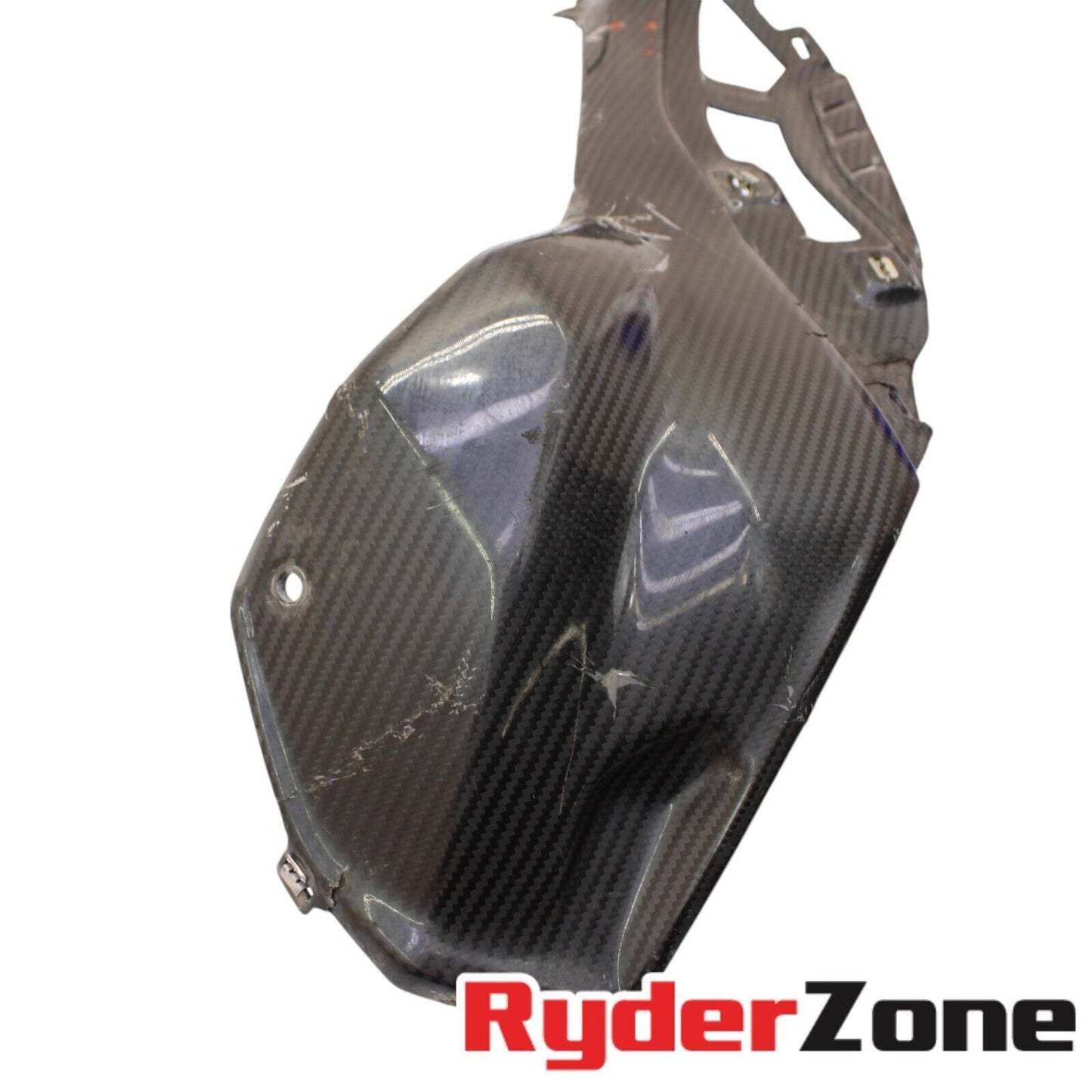 2020 - 2023 BMW S1000RR GAS TANK FAIRING COWL COVER TRIM *CARBON FIBER* DAMAGED