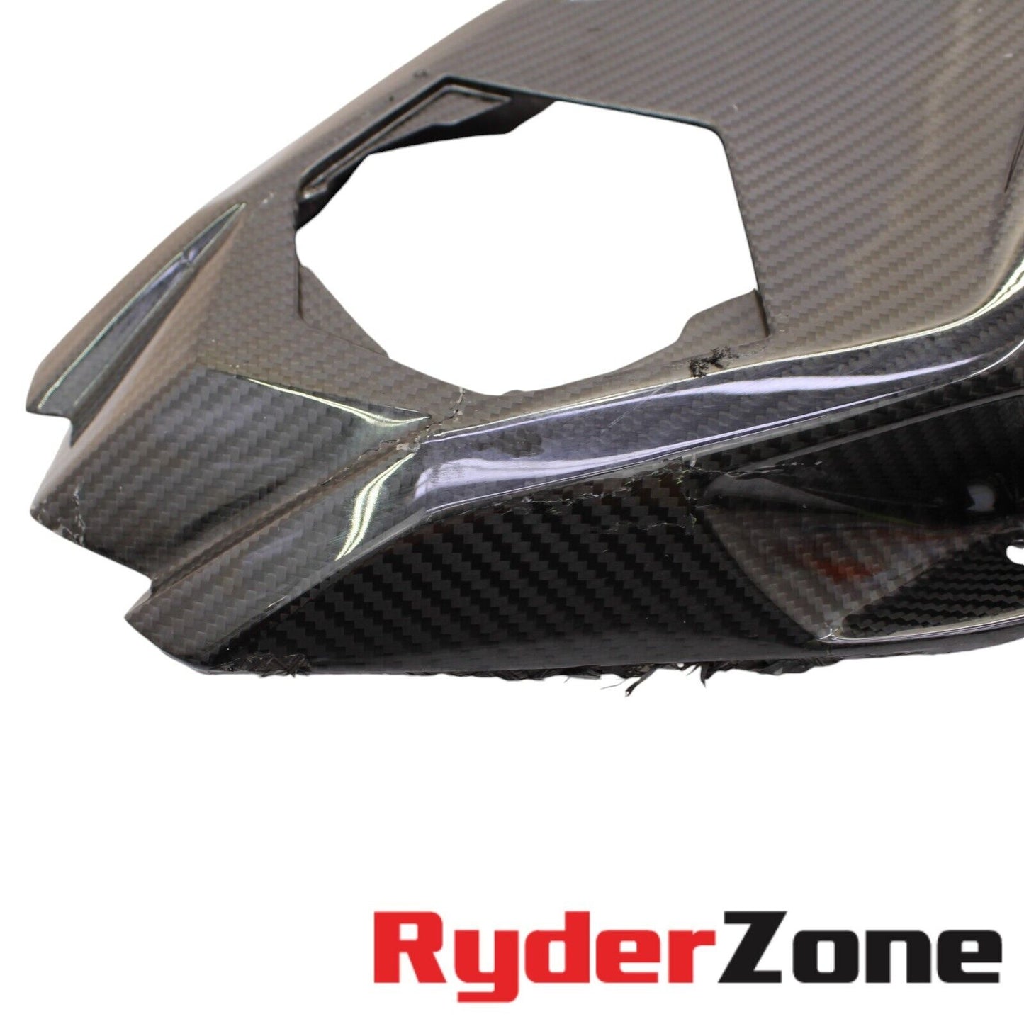 2020 - 2023 BMW S1000RR CARBON FIBER TAIL FAIRING SET COWL SUBFRAME *DAMAGED*