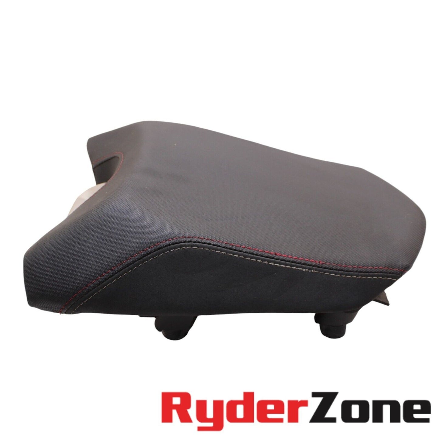 2018 - 2020 TRACER 900 PASSENGER SEAT REAR CUSHION PILLON BLACK W/ RED STICHING