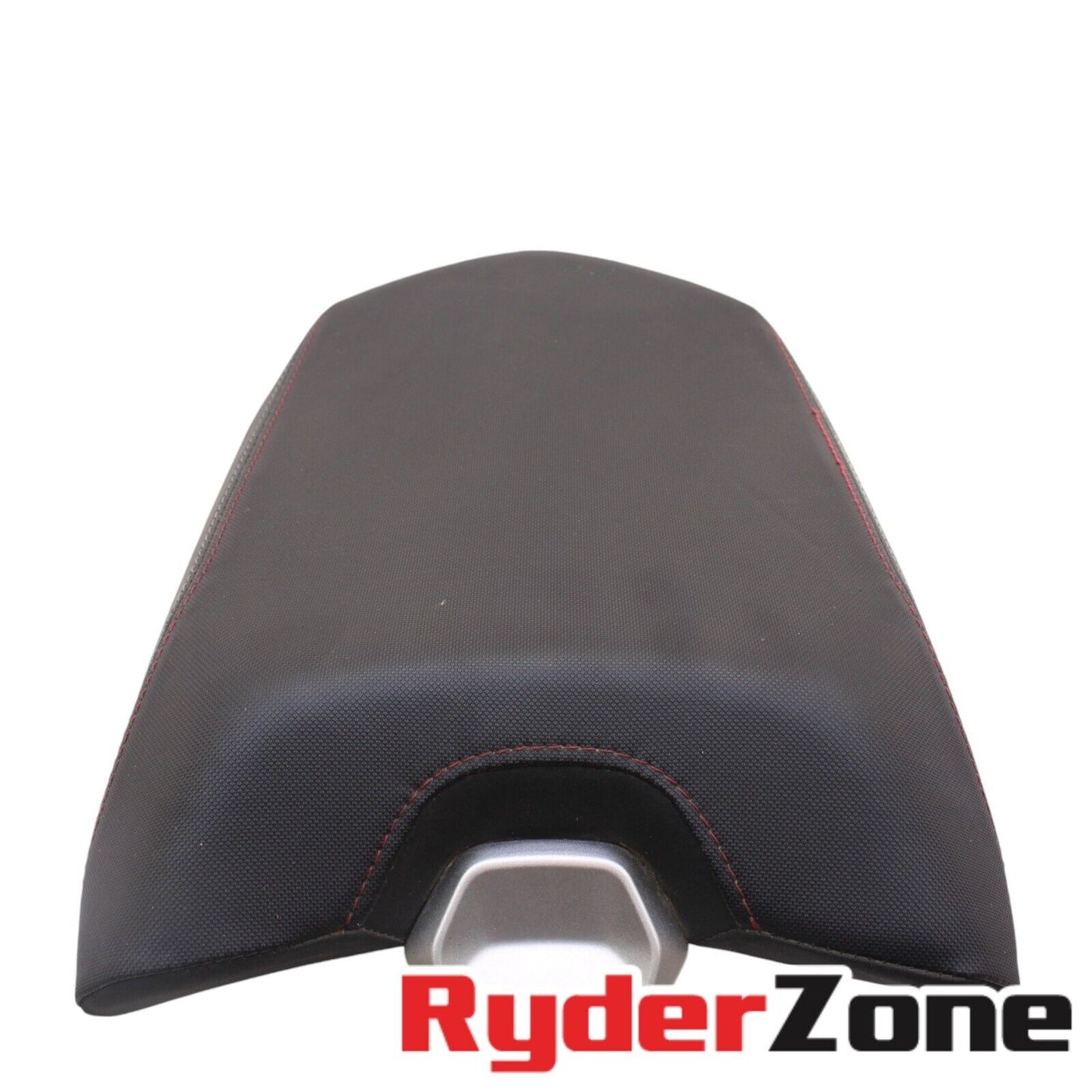 2018 - 2020 TRACER 900 PASSENGER SEAT REAR CUSHION PILLON BLACK W/ RED STICHING